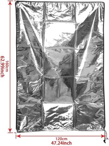 Telescope Dust Cover Waterproof Astronomical Cover Oxford Drawstring Case Suitable for Storage Indoor Outdoor Use 120x160cm in Kuwait