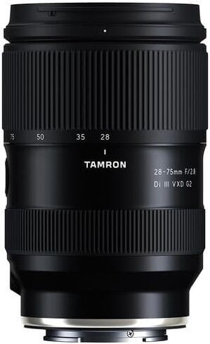 Tamron 28-75mm F2.8 Di III VXD G2 Standard Zoom Lens for Sony E Full-Frame Mirrorless Cameras, Fast Constant Aperture, Advanced Autofocus for Photo & Video + Lens Filter Kit + Cap Keeper (4pc Bundle) in Kuwait