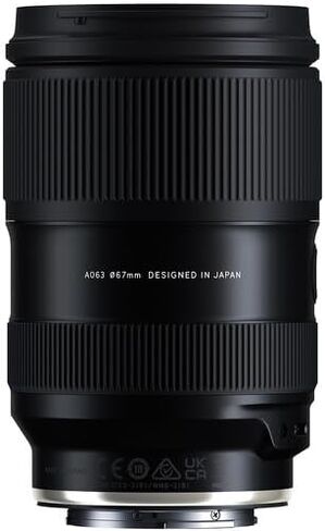 Tamron 28-75mm F2.8 Di III VXD G2 Standard Zoom Lens for Sony E Full-Frame Mirrorless Cameras, Fast Constant Aperture, Advanced Autofocus for Photo & Video + Lens Filter Kit + Cap Keeper (4pc Bundle) in Kuwait