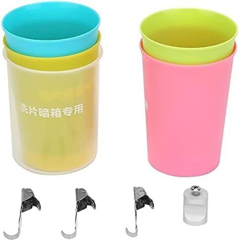 Portable Film Imaging Ray Film Processor Darkroom Box Developer SR-X09B with 4 * 250ML Cups in Kuwait