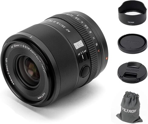VILTROX 35mm F1.8 II EVO APO Lens, AF 35mm f/1.8 Full Frame Large Aperture Prime Lens for Nikon Z Z6 III Zf Z8 Z9 Z30 Zfc Z50 II Z7 II ZR in Kuwait