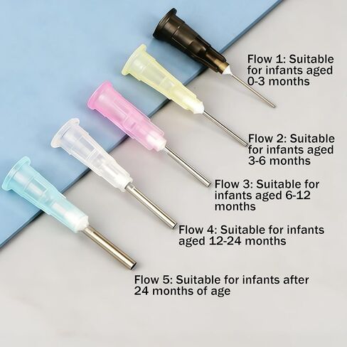 5pcs Baby Bottles Nipples Punch - Bottles for Breastfeeding Babies Flow Rate Controller, Flow 1-5 Level Expand the Hole Needle for Bottle Nipples Accessories in Kuwait
