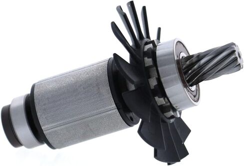 Cordless Circular Saw Motor Rotor Assembly N691461, Aftermarket 20V Lithium Wood Metal Cutting Saw Power Drive Spare Machined Rotor, Dimension 4.1 x 3.4 x 3.5 Inches in Kuwait