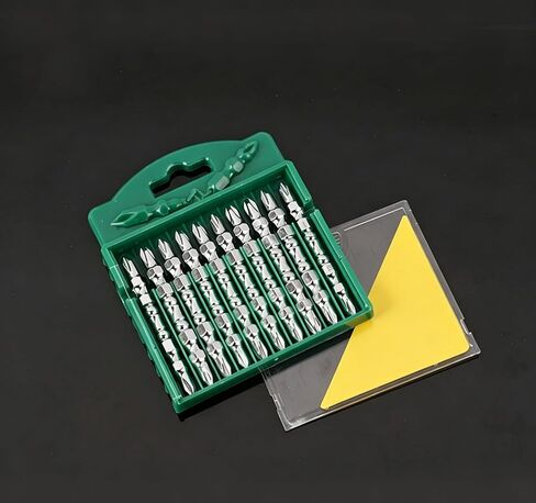 Double Cross Industrial Screwdriver Bits, Mirror Finish Double-Ended Magnetic Anti-Slip Small Head Driver Bits in Kuwait
