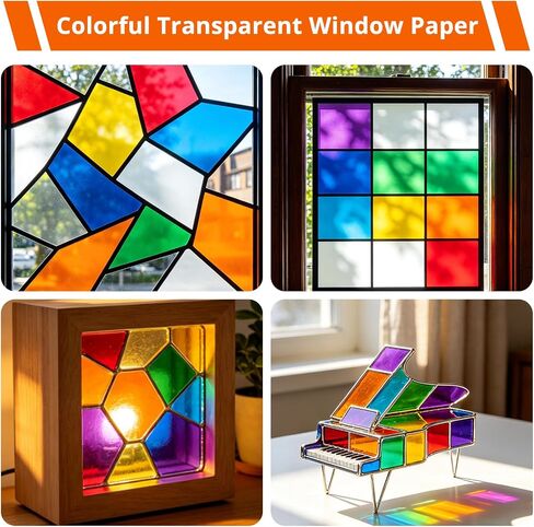 20pcs Color Correction Light Gel Filters, 11.7 x 8.3 Inches Transparent Color Film Sheets for LED Light, Photography Lighting, Flash, Studio Equipment – 10 Colors for Mood Lighting, Photo, Video in Kuwait
