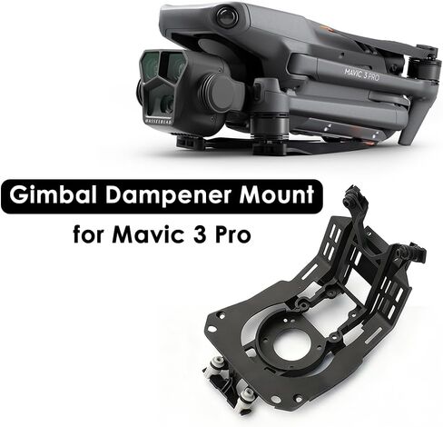 Gimbal Dampener Mount for DJI Mavic 3 Pro Drone, Shock Absorber Board Replacement, Gimbal Vibration Absorption Damping Bracket Repair Part (with 4pcs Rubber Damper Balls) in Kuwait