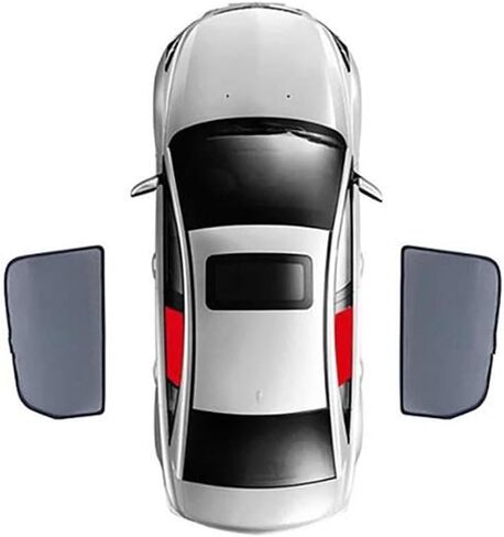 Side Window Sun Shades Compatible with Spirior Before 2014 | Elastic Mesh Car Curtains Sun Blocker UV Protection Heat Shield in Kuwait