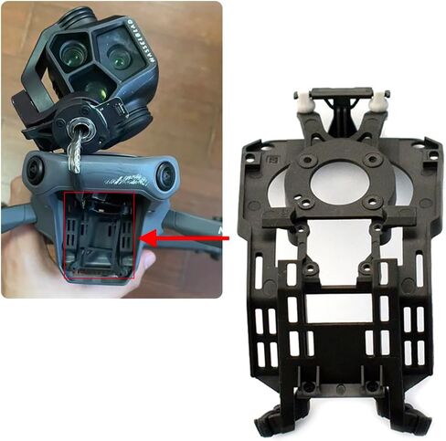 Gimbal Dampener Mount for DJI Mavic 3 Pro Drone, Shock Absorber Board Replacement, Gimbal Vibration Absorption Damping Bracket Repair Part (with 4pcs Rubber Damper Balls) in Kuwait