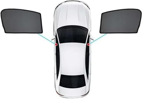 for VW for Tiguan for Allspace L for LWB 5 Seats 2016-2023 Magnetic Mesh Sunshade Cover Accessories 2PCS Front Windows(7pcs) in Kuwait