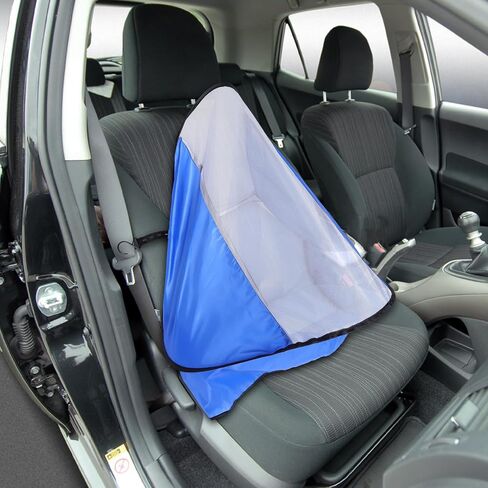 LABRIMP Car Sunshade UV Protection Sun Cover for Front Passenger Seat, Polyester Material with Steel Wire Frame, Breathable Design for Seasons Use, Auto Sun Protector and Shade Blocker in Kuwait