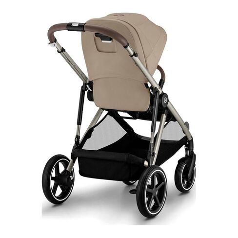 CYBEX Gazelle S Stroller - Taupe Frame with Almond Beige Seat in Kuwait