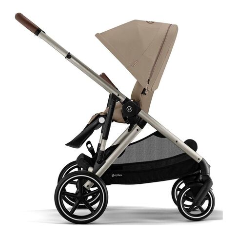 CYBEX Gazelle S Stroller - Taupe Frame with Almond Beige Seat in Kuwait