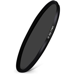 49mm-82mm Infrared Infrared Filter 680NM 720NM 760NM 850NM 950NM Fun Art Photography Filter(52mm,850nm) in Kuwait