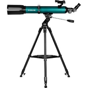 ESSLNB Telescope, 80mm Aperture 700mm Astronomy Refractor Telescope for Adults Beginners, High Transmission Travel Professional Telescope with Stargazing App Wireless Remote Phone Adapter (70080G) in Saudi Arabia