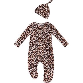 Baby One-Piece Footies Long Sleeve Rompers 2-Way Zipper, Viscose from Bamboo Baby Bodysuit Clothes for Boys Girls in Kuwait