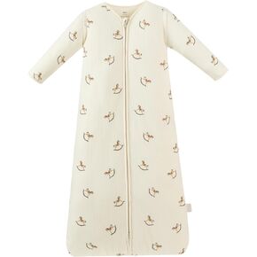 AnZai 2.5 TOG Baby Sleep Sack, Super Warm Quilted Wearable Blanket with Removable Sleeves, Cozy Winter Toddler Sleeping Bag in Kuwait