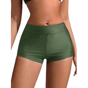 Women's Solid Color Swimsuit Bottom for Summer Beach in Kuwait