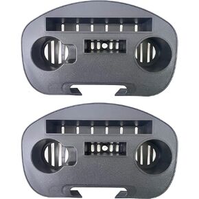 Universal Zero Gravity Chair Cup Holder - for Outdoor Recliners, Patio, Beach & Camping Chairs -Black (2 Pack - 38cm x 24cm x 6cm) in Saudi Arabia