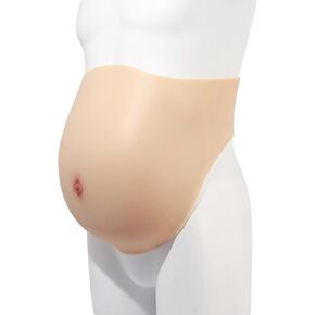 Silicone Fake Pregnancy Belly Artificial Baby Bump False Pregnancy Belly Costumes for Actor Performance Film Props Maternity Cosplay in Kuwait