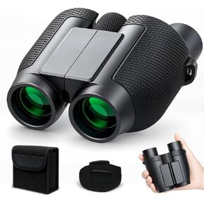 MMIXIO 10x25 Binoculars for Adults, High Powered Binoculars with Large View,FMC BAK4 Prism,for Bird Watching, Hiking,Camping,Travel,Cruise Ship,Concert,Safari,Ideal Gift in Saudi Arabia