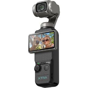Xtra Muse with 128GB microSD, Vlogging Camera with 1'' CMOS & 4K/120fps Videos, Pocket Camera with 3-Axis Gimbal Stabilizer, Fast Focusing, Digital Video Camera for Photography, Digital Camera in Saudi Arabia