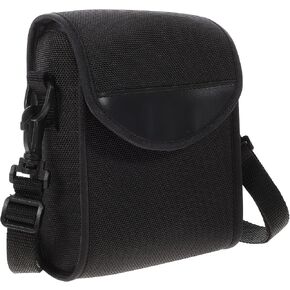 Portable Binoculars Organizer Bag with Easy Open and Close Feature, Made of Sturdy 1680d and Sponge Material, Classic Solid Black Design for Storage and Home Use in Kuwait