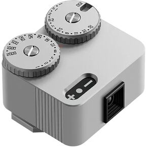 Camera Light Meter, Photographic Light Meters, 45° Average Exposure Metering, Indicator Light and Double Pulsator Operation, Continuous Metering for About 60 Hours, for Vintage Silver in Kuwait
