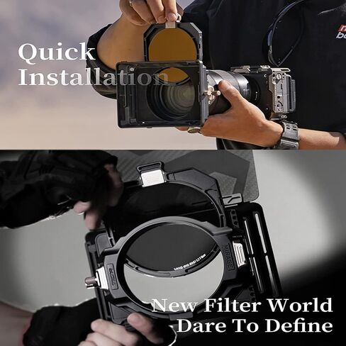 Vaxis Φ95 IRND 1.8 Filter for Tilta Mirage 0.3/0.6/0.9/1.2/1.5/1.8/2.1 (1.8) in Kuwait