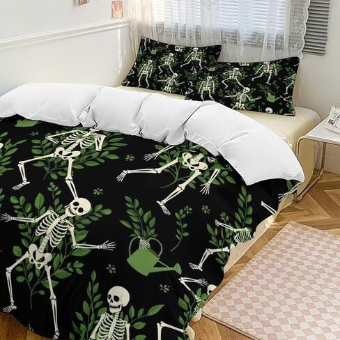 Cartoon Rabbit Breathable Sheets and Pillowcase Set 3 Piece Hotel Wrinkle Free Sheets Durable Easy Fit Shrinkage and Fade Resistant 90"x90" in Kuwait