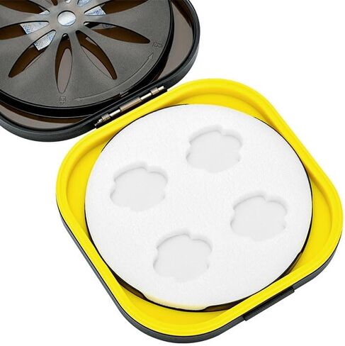 JJC Osmo Pocket 4 Filter Case Compatible with DJI Osmo Pocket 4 3 Xtra Muse Filter, 4 Filter Slots Silicone Seal Filter Storage Box, PE Foam Inner, Moisture-Proof Splash-Proof Dust-Proof in Kuwait