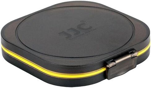 JJC Osmo Pocket 4 Filter Case Compatible with DJI Osmo Pocket 4 3 Xtra Muse Filter, 4 Filter Slots Silicone Seal Filter Storage Box, PE Foam Inner, Moisture-Proof Splash-Proof Dust-Proof in Kuwait