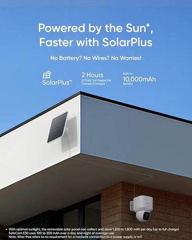 eufy Security SoloCam E30, 4-Cam Kit, 2K Solar Security Camera (Renewed) | 360° Coverage, Pan & Tilt, AI Tracking, 2K Clarity, No Monthly Fee, Built-in Local Storage (Up to 16TB) in Kuwait