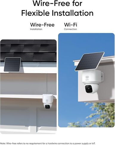 eufy Security SoloCam E30, 4-Cam Kit, 2K Solar Security Camera (Renewed) | 360° Coverage, Pan & Tilt, AI Tracking, 2K Clarity, No Monthly Fee, Built-in Local Storage (Up to 16TB) in Kuwait