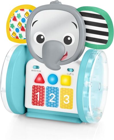 Baby Einstein Ocean Explorers Neptune's Kick & Explore Musical Kick Pad & Crib Toy, Tummy Time Mat, Learning Toy, for Ages 0 Months and up in Kuwait