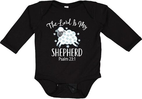 inktastic the Lord Is My Shepherd Psalm 23 Long Sleeve Creeper in Kuwait