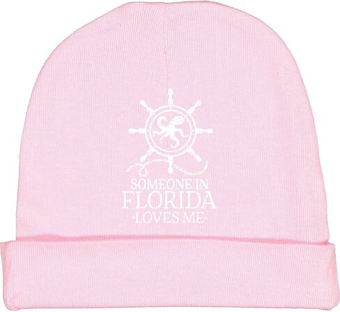 inktastic Someone in Florida Loves Me Baby Beanie Hat in Kuwait