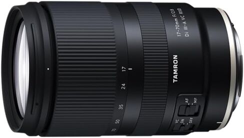 Tamron 17-70mm f/2.8 Di III-A VC RXD Lens Compatible with RF Mount | Bundle with Filter Set - UVP, CP, Black Pro-Mist 1/8 + Lens Cap Keeper + Cleaning Kit - Blower, Lens Pen & Brush (5 Items) in Kuwait