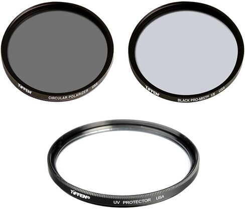 Tamron 17-70mm f/2.8 Di III-A VC RXD Lens Compatible with RF Mount | Bundle with Filter Set - UVP, CP, Black Pro-Mist 1/8 + Lens Cap Keeper + Cleaning Kit - Blower, Lens Pen & Brush (5 Items) in Kuwait