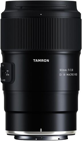 Tamron 90mm f/2.8 Di III VXD Macro Lens for Nikon Z, Full-Frame, Bundle with 67mm UV/CPL/ND2 Filter Kit, Lens Case, Lens Pen, Cap Tether, Cleaning Cloth & 6-Year Warranty in Kuwait