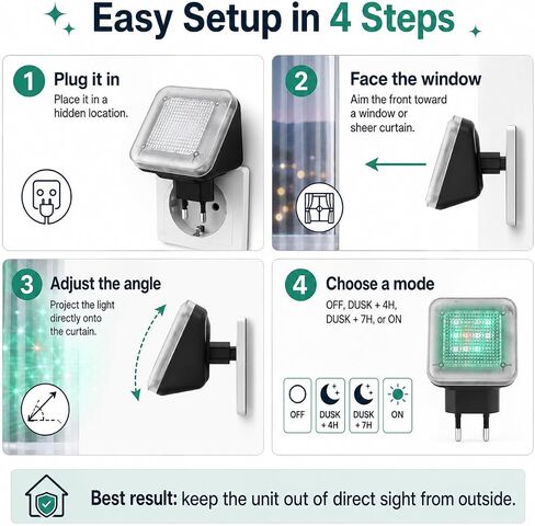 Fake Dummy TV Simulator,LED Security TV,Theft Deterrent Home Security Timer, utomatically Turn On After Dark, Adjustable Angle,for Use When There is No One at Home in Kuwait