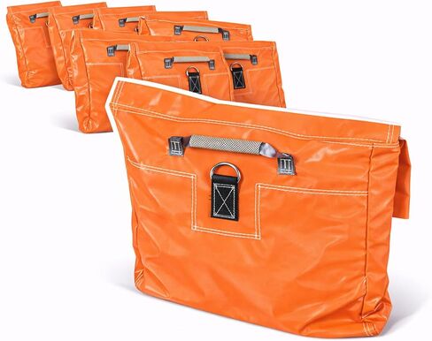 حقيبة رمل فينيل قوية متينة | PVC | 21 "× 21" | تستخدم لدعم وترسيخ المطاطية ، والمنازل الارتداد ، والشرائح المائية ، والخيام ، والمزيد | يحمل ما يصل إلى 50 جنيه in Kuwait