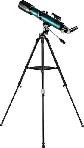 ESSLNB Telescope, 80mm Aperture 700mm Astronomy Refractor Telescope for Adults Beginners, High Transmission Travel Professional Telescope with Stargazing App Wireless Remote Phone Adapter (70080G) in Kuwait
