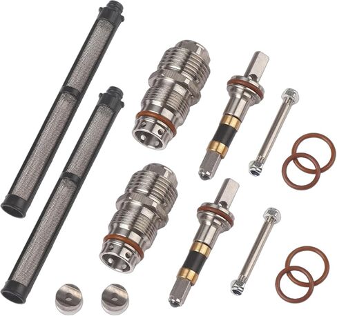 2-Pack Spray Gun Repair Kit 288488 288-488 for Graco Airless Spray Gun Contractor & FTx II with A Filter 288430 288420 in Kuwait