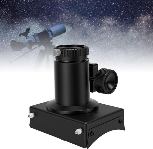 Telescope Focusing Seat 140mm 1.25 Inch Reflector Telescope Focuser, with Smooth Adjustment Locking Knob for Astronomy Astrophotography in Kuwait