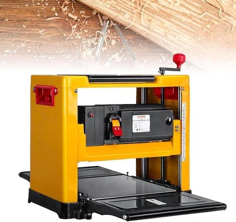 220V Electric Woodworking Planer, 2000W Power Benchtop Planer with 8000R/Min Benchtop Jointer, with Copper Motor Multifunctional Planer in Kuwait