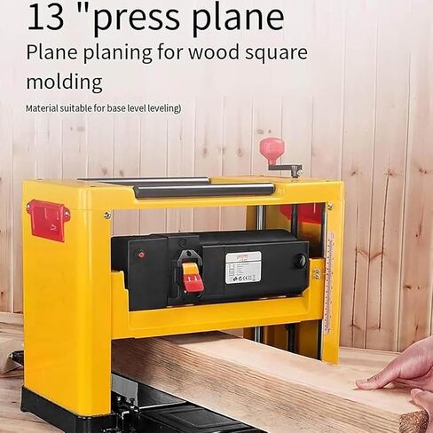 220V Electric Woodworking Planer, 2000W Power Benchtop Planer with 8000R/Min Benchtop Jointer, with Copper Motor Multifunctional Planer in Kuwait