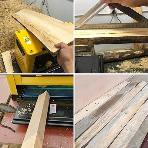 220V Electric Woodworking Planer, 2000W Power Benchtop Planer with 8000R/Min Benchtop Jointer, with Copper Motor Multifunctional Planer in Kuwait