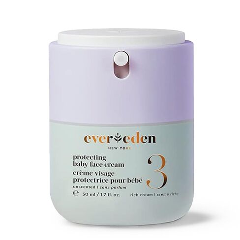 Evereden Silk Baby Face Cream, Dry Skin, Fragrance-Free, EWG Verified | Dermatologist-Tested, Fragrance-Free, Nourishing Infant Face Moisturizer: Silk Baby Cream, Clean, Vegan Ingredients 1.7 fl oz in Kuwait