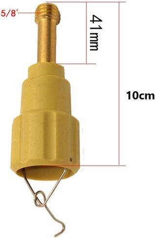 Tripod Center Screw for Total Station and Level, 25mm 32mm 40mm Aluminum Alloy Mounting Bolt, Surveying Instrument Accessories Parts(41mm) in Kuwait