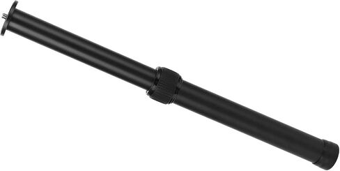 Diyeeni Tripod Extension Pole, 2 Section Camera Extension Rod, Lightweight Aluminum Alloy Universal Central Column Extender for DSLR Smartphone Gimbal Stabilizer, 22.5cm to 39cm in Kuwait